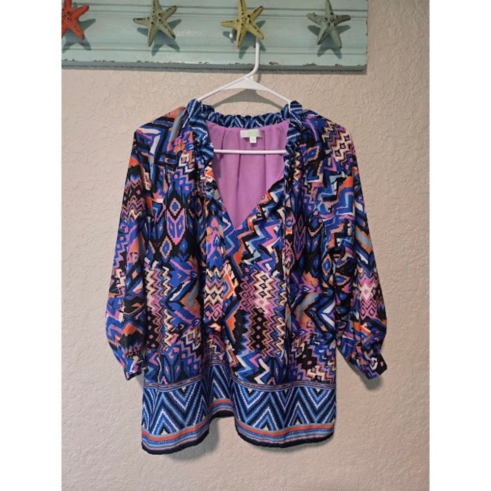 Jade‎ Melody Tam Printed Blouse